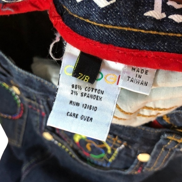 COOGI Bootcut Dark wash Jeans - Size: 8 - Picture 4 of 6